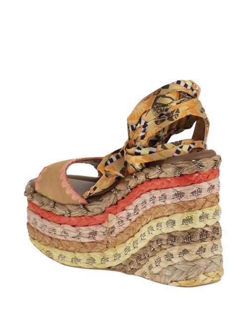 Sandalo donna con zeppa in corda KURT GEIGER London | 5597294209.